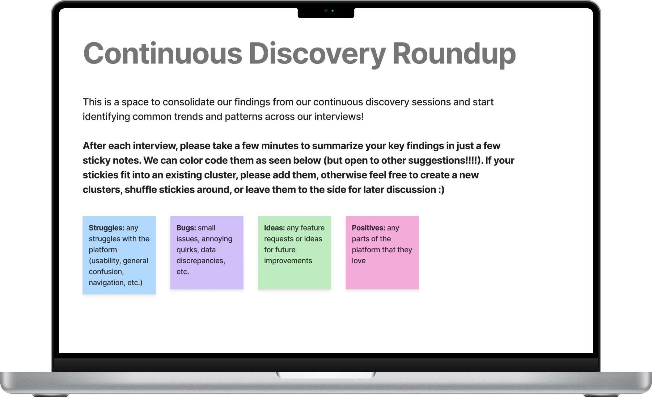 Continuous Discovery